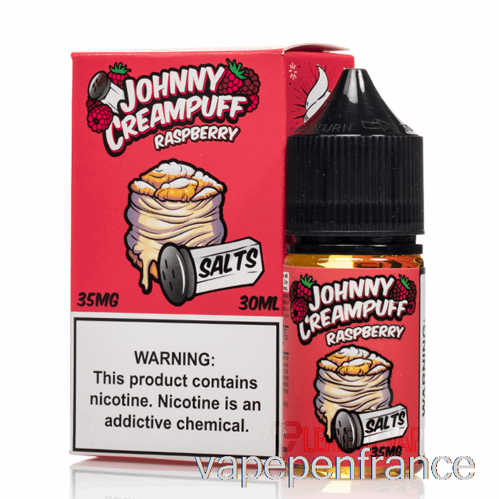 Framboise - Sels De Johnny Creampuff - 30 Ml 35 Mg Stylo Vape
